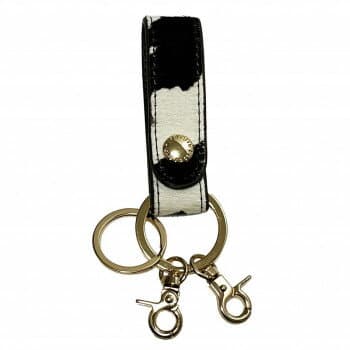 DAICO Pisoraro(ピソラロ) ハラコ ベルト付キーリング HOLSTEIN PR245 上質なハラコ素材のベルト付きキーリング【メール便対応】