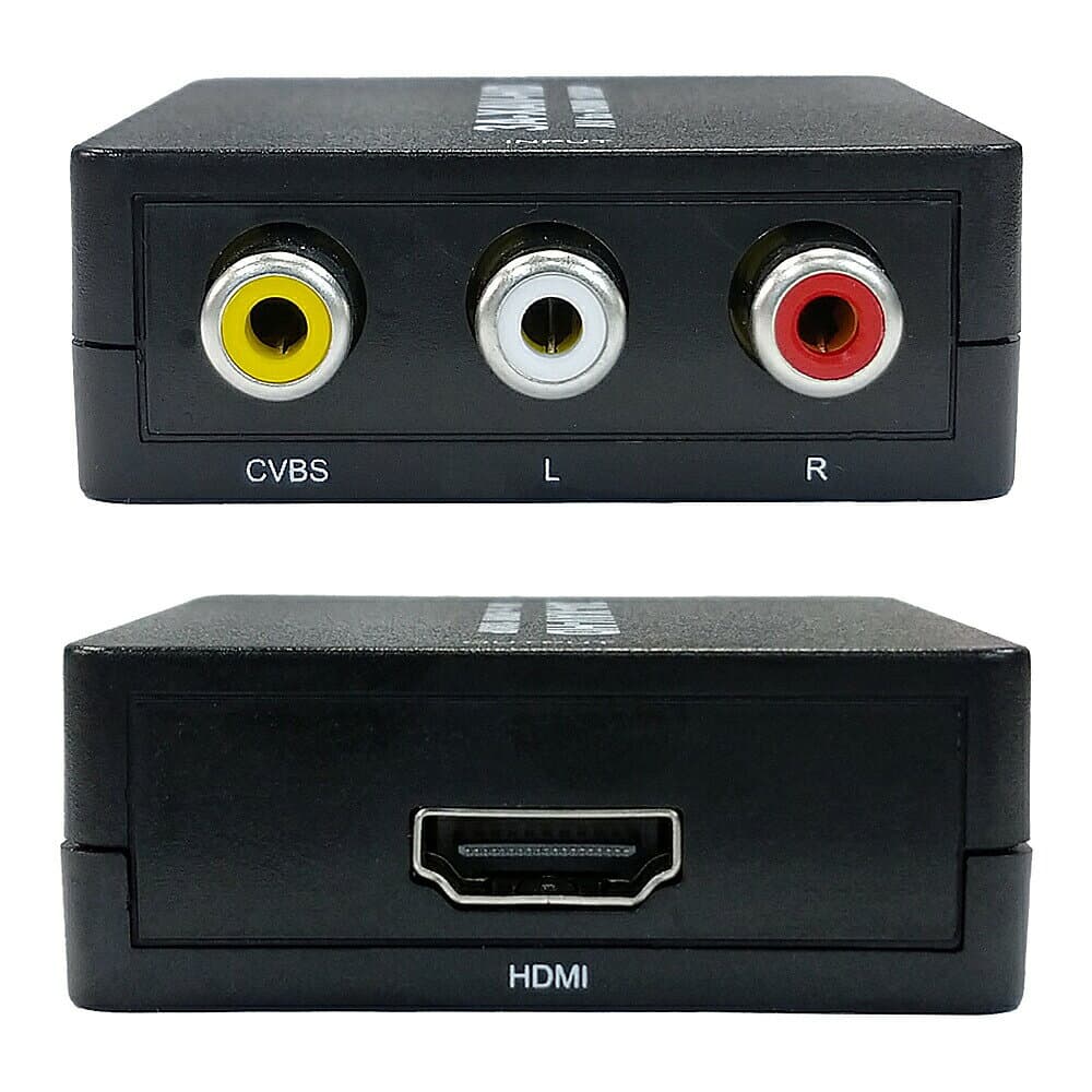 HDMI変換アダプター AV to HDMI 変換器 レトロコレクションケース付 レトロゲーム AV機器対応 レトロコンバーターAV 3Aカンパニー 3A-XAV-HD 【メール便送料無料】 thumbnail 3