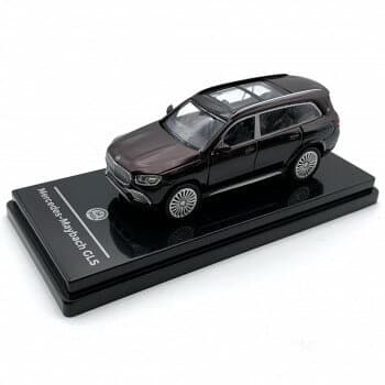 JADI メルセデス マイバッハ GLS オブシディアンブラック/ルベライトレッド LHD 1/64スケール PA55304