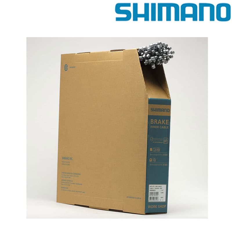 シマノ MTB用 Steel ブレーキインナーケーブルボックス（φ1.6mm×2050mm/100本） SHIMANO