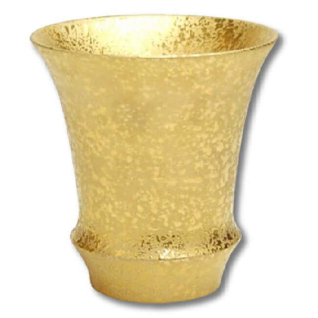 有田焼 金彩（反り型）日本酒グラス SAKE GLASS
