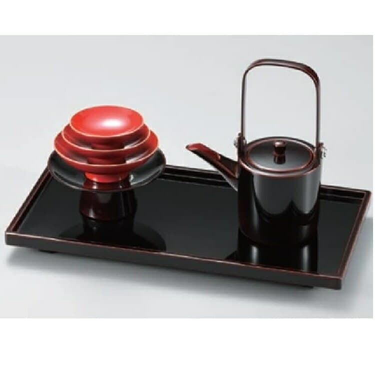 越前漆器・越前塗 漆遊館 溜 姫角屠蘇器