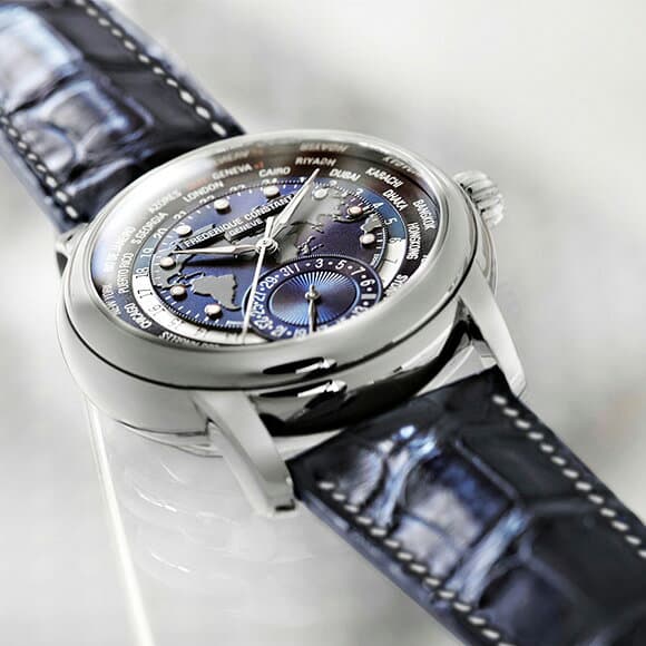 【最大42回払いまで無金利】【豪華ノベルティ進呈】 正規品 FREDERIQUE CONSTANT フレデリック・コンスタント ワールドタイマー マニュファクチュール メンズ腕時計 自動巻き 送料無料 FC-718NWM4H6 thumbnail 2