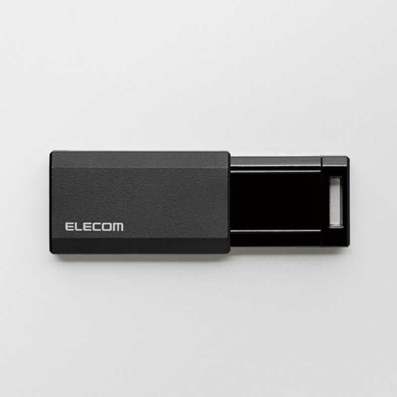 エレコム　ELECOM　USBメモリー［64GB／USB3．1／ノック式］　MF-PKU3064GBK ブラック thumbnail 2
