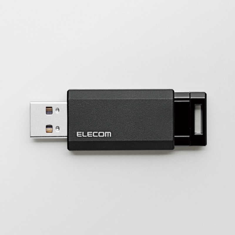 エレコム　ELECOM　USBメモリー［64GB／USB3．1／ノック式］　MF-PKU3064GBK ブラック thumbnail 3