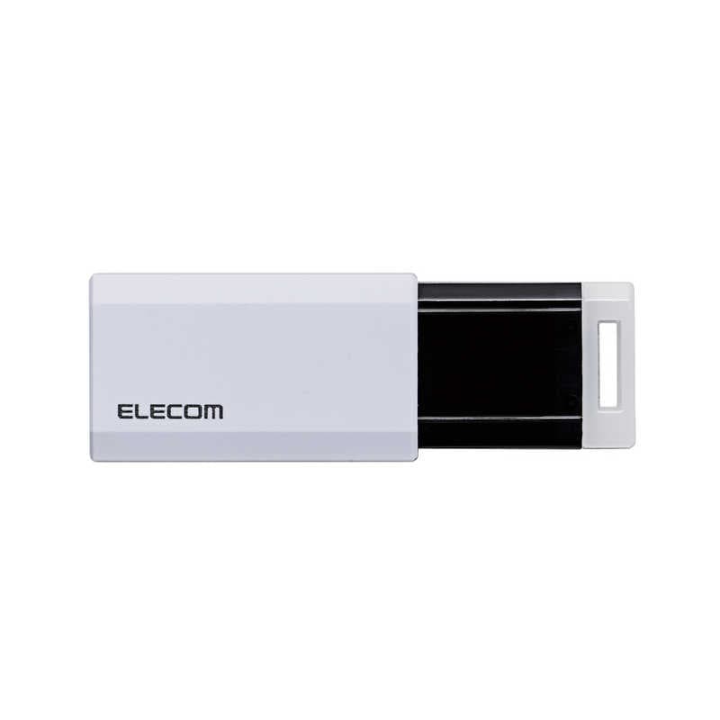 エレコム　ELECOM　USBメモリー［64GB／USB3．1／ノック式］　MF-PKU3064GWH ホワイト thumbnail 2