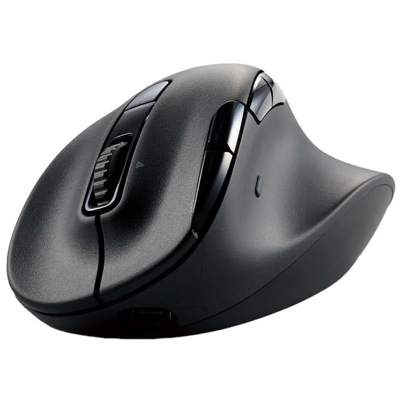 エレコム　ELECOM　マウス EX-G PRO Mサイズ 抗菌 [BlueLED /8ボタン /Bluetooth・USB] ブラック　M-XGM50MBSKBK
