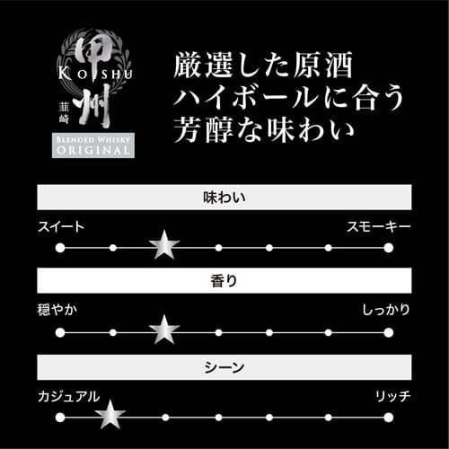 甲州韮崎 ウイスキー オリジナル ペット(4000ml×4セット)【甲州韮崎】[大容量 4L 日本 業務用 4本 セット] thumbnail 3