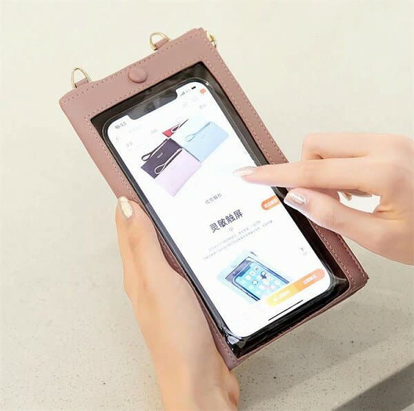 激売れ 韓国ファッション タッチスクリーン携帯バッグ ミニ 携帯バッグ クロスボディウォレット