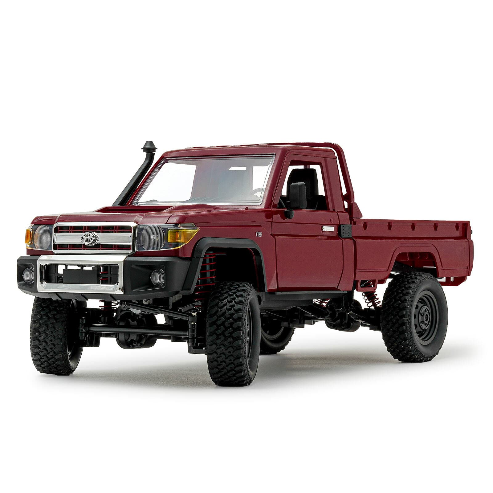 RCカー TOYOTAトヨタ ランドクルーザー79 1/12 アウトドアラジコン 4WD 四輪駆動 ロッククローリング クローラー 技適マーク付き バッテリー付き ラジコンカー オフロード フルセット キャンプ 外遊び ランクル プレゼント アウトドア thumbnail 3