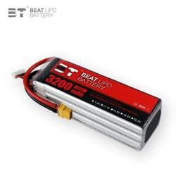 BTLIPO 3200mA6S45C　ハイコストパフォーマンスLIPO