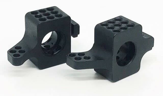 【ネコポス対応】R31HOUSE(R31ハウス)/R31S307BK/GRK4 リアAアーム用アルミナックルセット ブラック