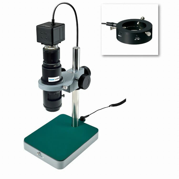 HOZAN ホーザン マイクロスコープPC用 倍率:17~500× 作動距離:90mm L-KIT572(代引不可)【送料無料】