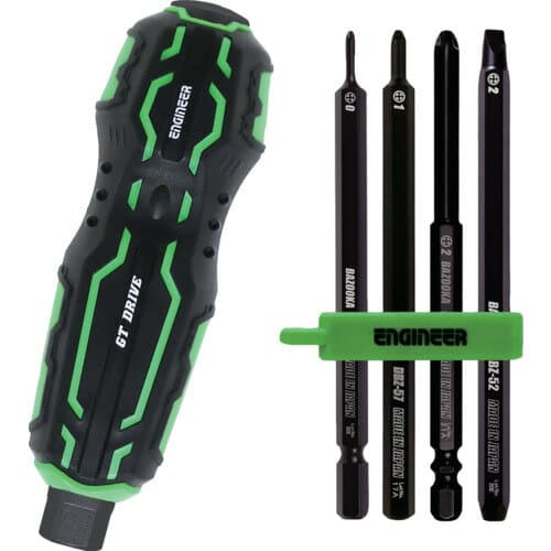 ENGINEER GTドライヴ ネジバズーカセット エンジニア 電動 油圧 空圧工具 ドライバービット 特定用途用ビット DZ-76(代引不可)【送料無料】
