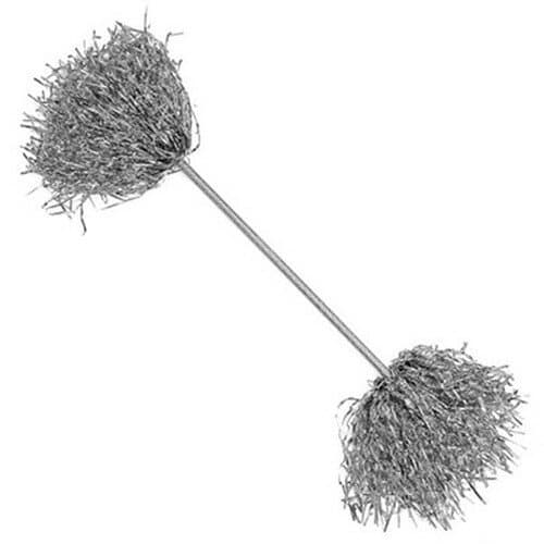 ARTEC キラキラポンポンバトン シルバー ATC18700 キッズ 子供用品(代引不可)