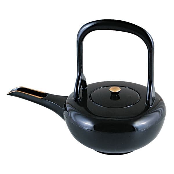 黒和 酒器/和食器 【天金 A】 197×120×157mm 日本製 〔和食 レストラン 居酒屋 店舗 お店〕 (代引不可)