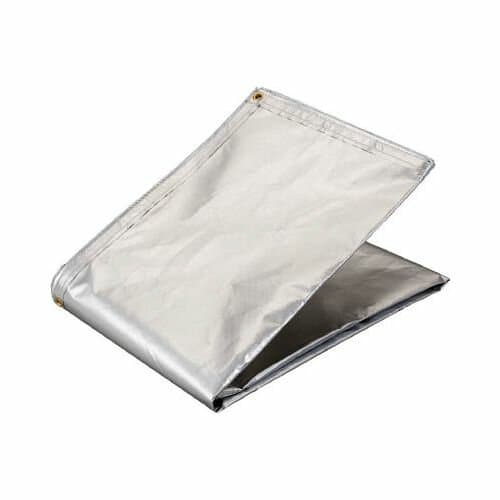 TRUSCO アルミ蒸着塩ビ遮熱シート 1.8×3.6M TRSPC1836(代引き不可)【送料無料】