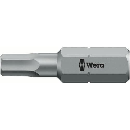 Wera 840/1ZBO ビット 5.0 56345 電動 油圧 空圧工具 ドライバービット 片頭ビット(代引不可)