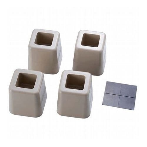 【5セット】 スマイルキッズ テーブルの高さをあげる足 ベージュ AKO-08BEX5(代引不可)