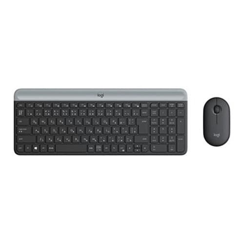 ロジクール logicool スリムコンボ MK470 MK470GR パソコン周辺機器(代引不可)【送料無料】