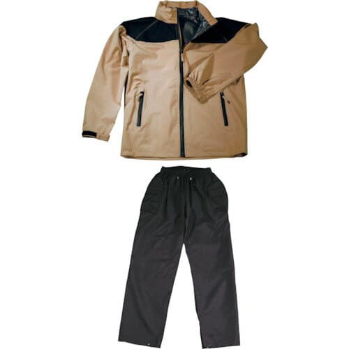 アーヴァン レインウェア ストレッチ強化レイン サンドベージュ L #8600 8600SABL 保護具 作業服 雨具(代引不可)【送料無料】