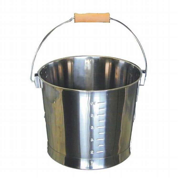 スギコ 18-8目盛付バケツ(プレス) SH-640B SA0719(代引不可)【送料無料】