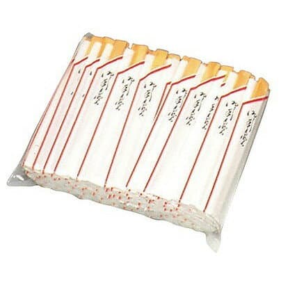 割箸 赤線仕入 丁六 3600膳入(代引不可)【送料無料】