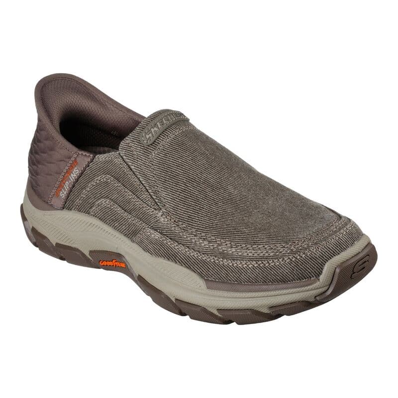 スケッチャーズ メンズ シューズ スリッポン・ローファー Skechers Hands Free Slip-insRelaxed FitRespected Holmgren Men'shoes Taupe トープ