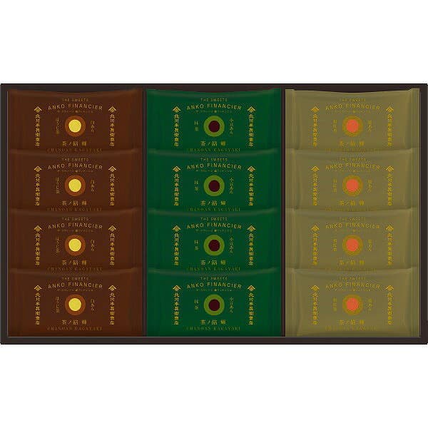 北川半兵衞商店×ザ・スウィーツ　餡フィナンシェ（12個）