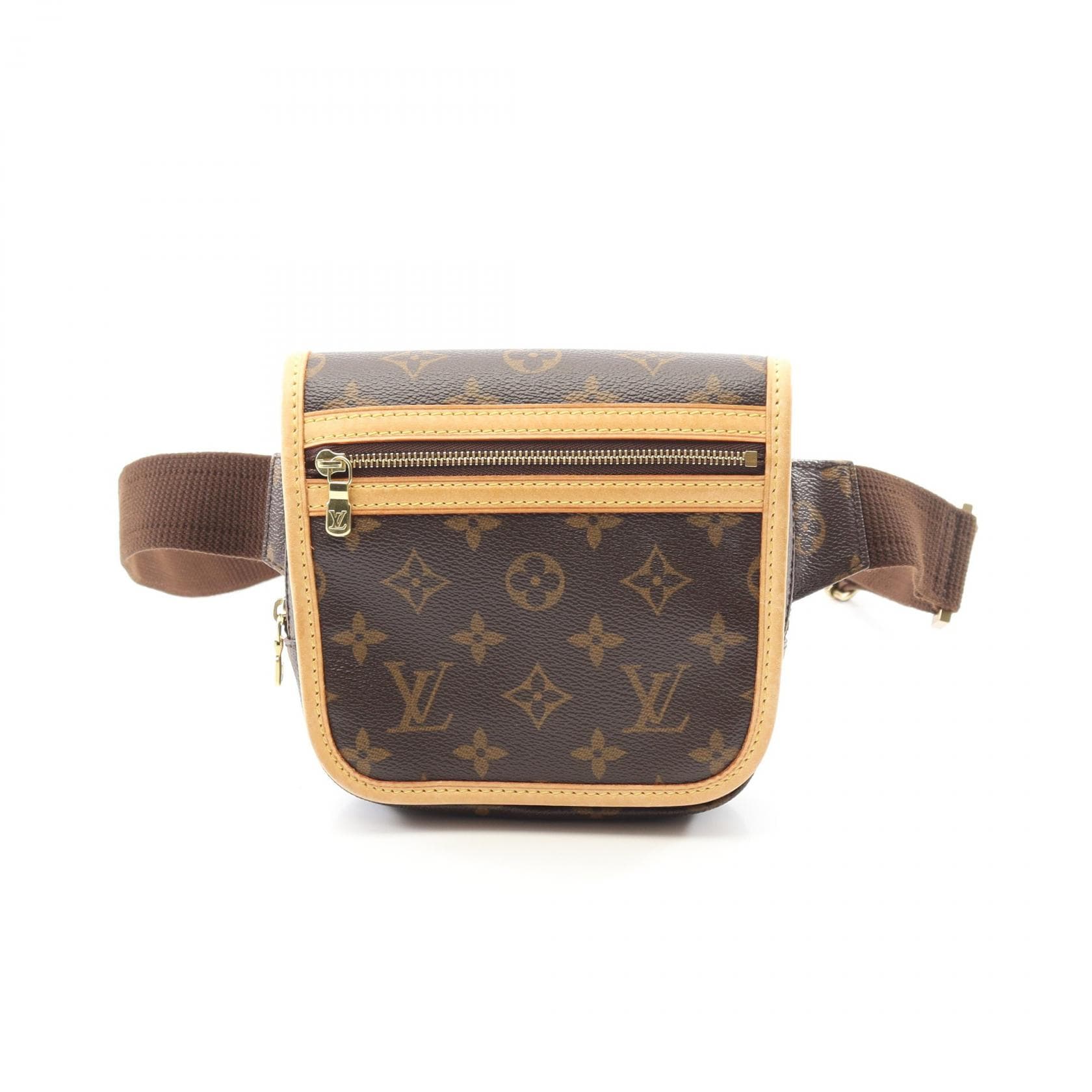ルイ・ヴィトン LOUIS VUITTON バムバッグ ボスフォール モノグラム ウエストバッグ ボディバッグ バッグ PVCコーティングキャンバス レザー ブラウン系 M40108 【中古】