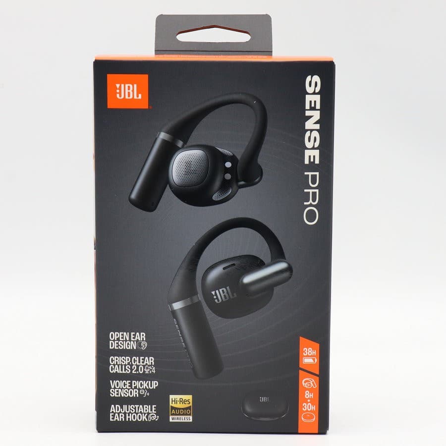 【お買い物マラソン限定クーポン】【未使用/未開封】JBL Sense Pro ブラック JBLSENSEPROBLK 完全ワイヤレスイヤホン センス プロ 本体