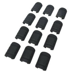 LEAPERS UTG レールカバー 12枚セット ピカティニー用 ブラック RB-HP12B-B リーパーズ Low Profile レイルカバー ガンパーツ カスタムパーツ レールガード レールプロテクター レイルプロテクター レイルシールド レールパネル レイルパネル ハンドガードパネル