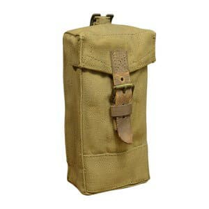 イタリア軍放出品 マガジンポーチ MK3 キャンバス生地 [ 大 / 難あり ] 軍払下げ品 軍払い下げ品 ミリタリーポーチ 小物入れ マグポーチ ライフルマグポーチ ライフルマガジンポーチ サバゲーポーチ ミリタリーサープラス ミリタリーグッズ ライフルマガジンケース