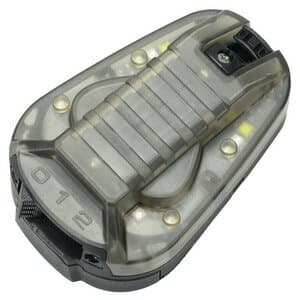 FMA ヘルメット用LEDライト HEL-STAR 6 Gen.3 ブラックカラー/グリーンライト TB1286-BK-G Fight Man Action ヘルメットライト 懐中電灯 キャップライト ヘッドランプ ヘッドライト ヘッドマウントライト ヘッドギアライト 頭部ライト 作業用 作業灯 安全帽ライト