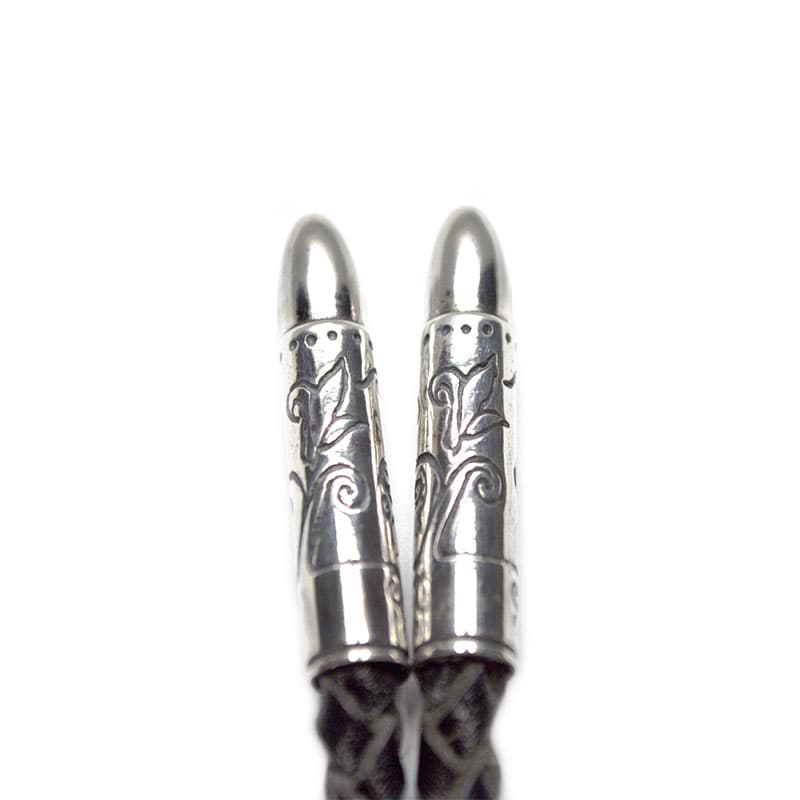 GANGSTERVILLE x galcia BOLO - TIE "DEVIL & G" (925×BRASS) ギャングスタービル ガルシア コラボ Wネーム ボロタイ/ループタイ/GLADHAND【WEIRDO/ウィアード/OLD CROW/オールドクロウ】 thumbnail 3