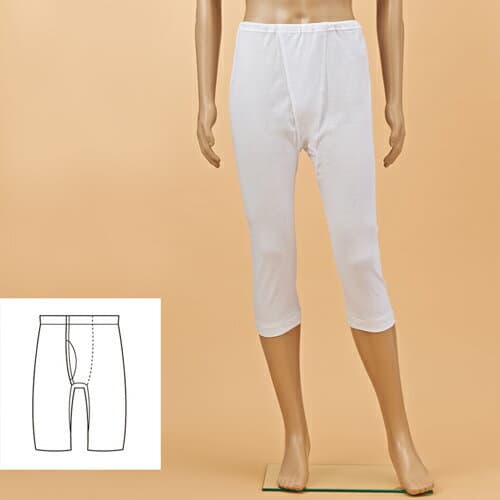 日本製 ロンパン 綿100％ メンズ 男性用 紳士用 肌着 インナー アンダーウェア ももひき 股引 もも引き インナーボトム ボトムス ロング 綿100% 大人 白 大きいサイズ オールシーズン 春 夏 春夏用 秋 冬 秋冬用 送料無料