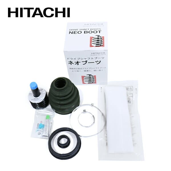 【送料無料】 日立 パロート HITACHI ドライブシャフトブーツ B-C02 ネオブーツ ホンダ バモス HM2 リア インナー側(ディフアレンシャルサイド) 左右共通 片側1個分 分割 ワレ