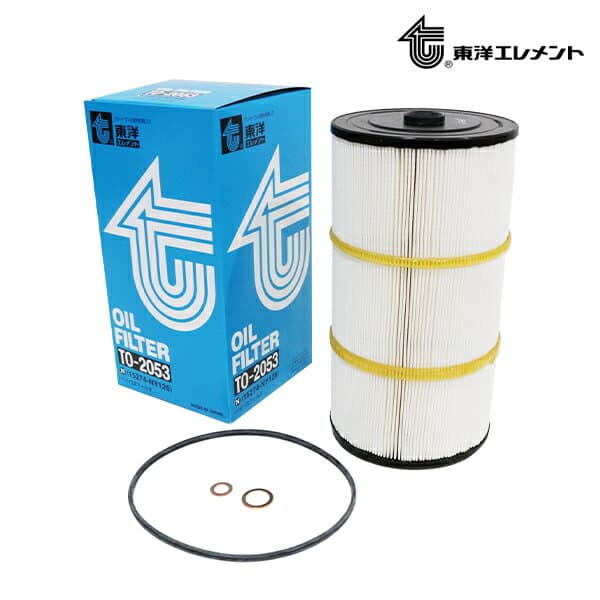 東洋エレメント オイルエレメント TO-2053 UDトラックス UDトラック CD4YL 2005.01〜 15274-NY00K オイルフィルター 交換 エンジン メンテナンス