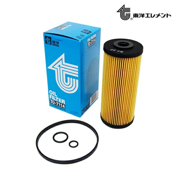 【送料無料】 東洋エレメント オイルフィルター TO-7114 イスズ エルフ ELF TRG-NJS85AN 8-98018-858-0 オイルエレメント エンジン 交換 メンテナンス