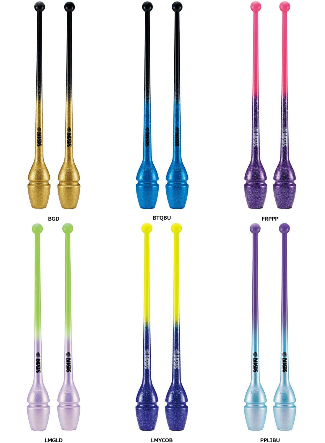 【14日からポイントアップ】 ササキ SASAKI 新体操 グラデーションラバークラブ F.I.G.認定品 M-34GH-F 44cm ジョイントホール加工 こん棒 手具 部活 練習 トレーニング 大会 発表会 新入部員 M34GHF