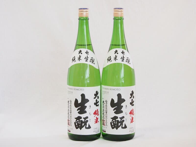 福島大七2本セット(大七 生もと 純米(福島県)) 1800ml×2本