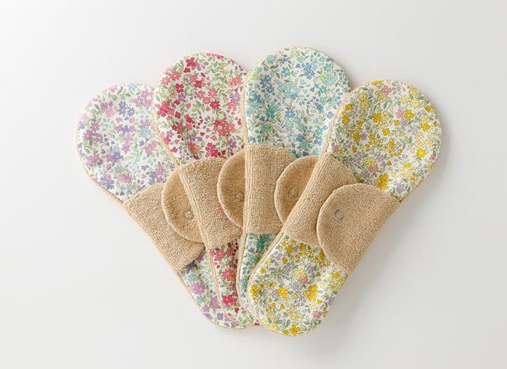 ヒエトリパット【オーガニックコットン】柄おまかせ5枚セット【送料無料】