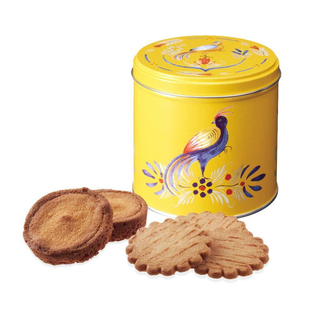 【5400円以上で送料無料】 フランス 土産 ラ・ポワント・デュ・ラ ガレットバタービスケット オワゾー缶 お菓子缶 【251116】