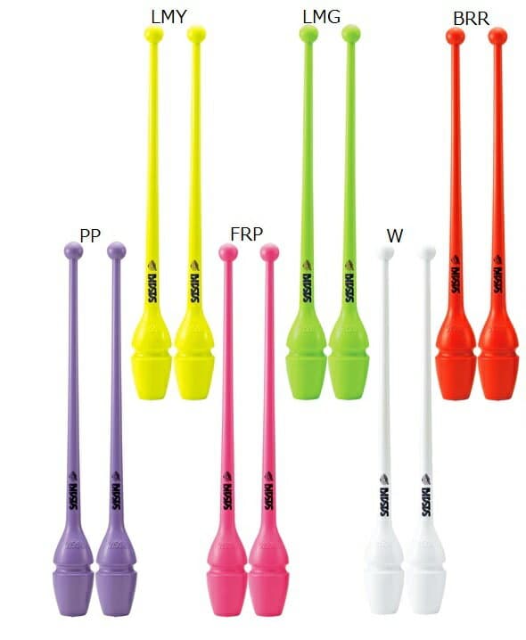 2025　ササキ SASAKI ジュニアラバークラブ (ジョイントホール加工)　こん棒 　新体操用手具　連結できるジョイントホール加工♪　MJ38H　長さ36cm