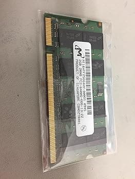 【中古】Micron純正 200pin DDR2 800 PC2-6400 2GB SODIMM