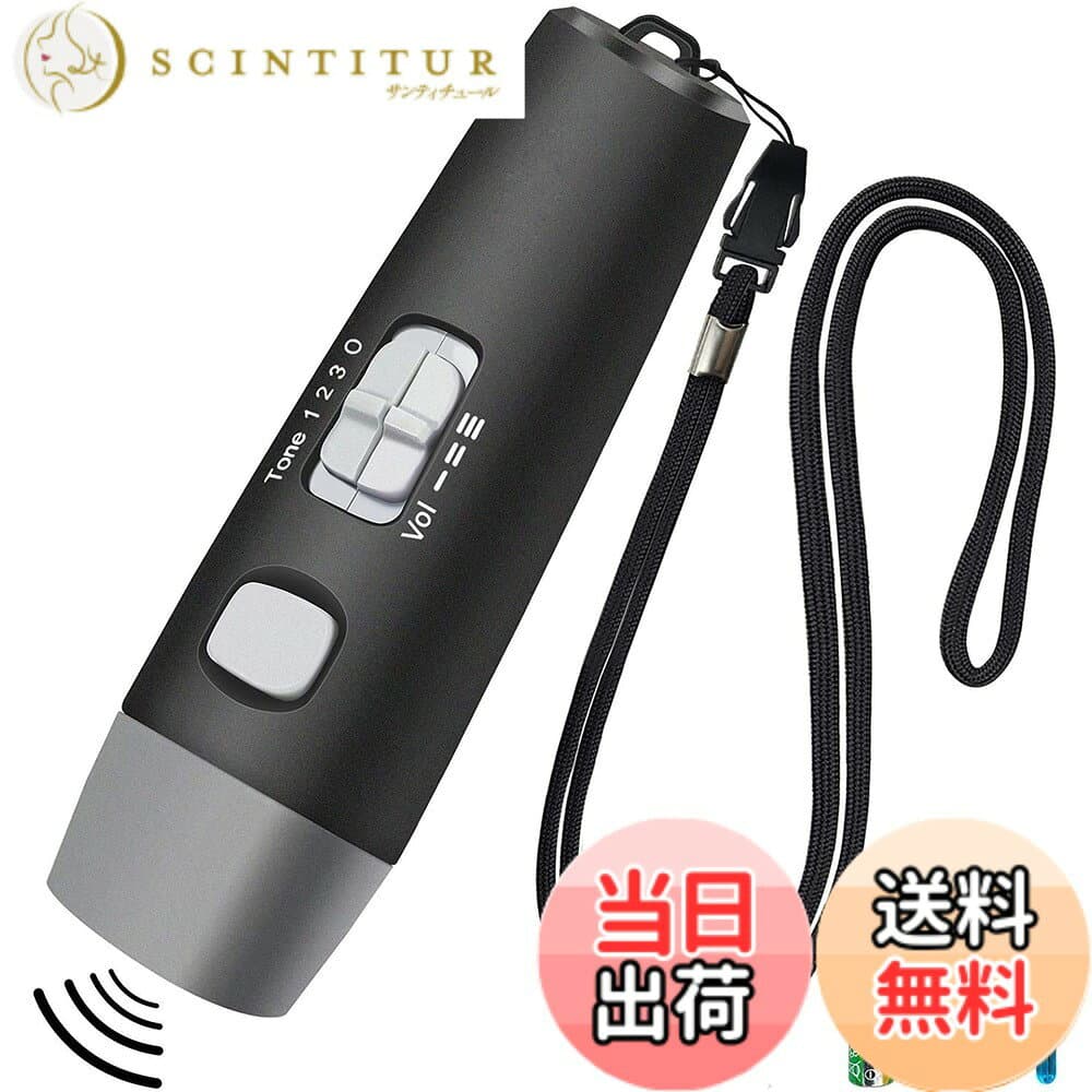 【送料無料】RICHJOLY 電子ホイッスル 電子笛 3段階 3種類ホイッスル 大音量 130db サッカ バスケットボール スポーツ 審判 団体競技 アウトドア 防災 防犯 登山 害獣 対策 3本AAA電池付き
