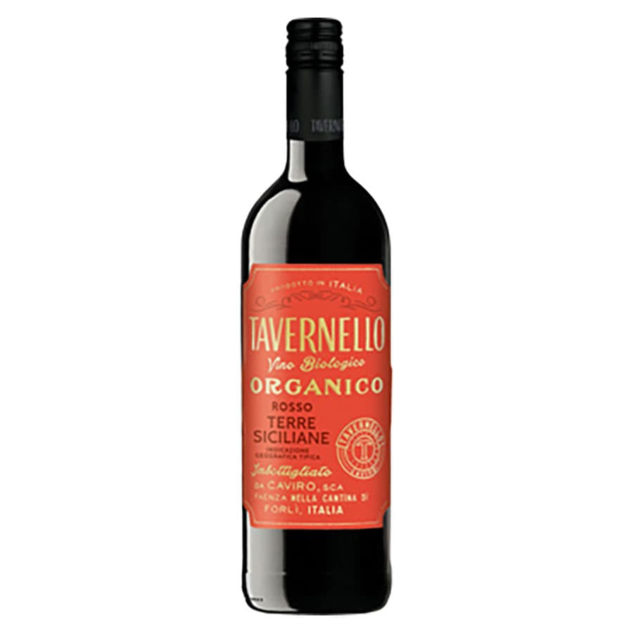 タヴェルネッロ オルガニコ テッレ シチリアーネ ロッソ 750ml x 2本 送料無料(本州のみ) [サントリー 赤ワイン イタリア 果実酒 TVCR22] ギフト プレゼント 敬老の日 お歳暮 御歳暮