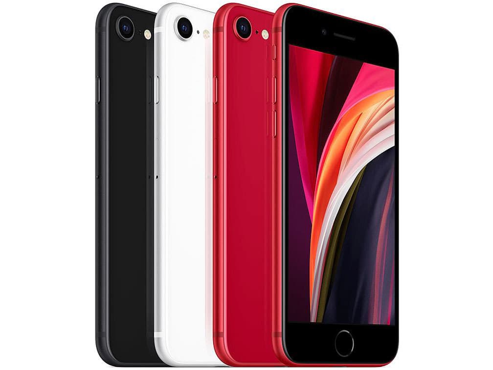 【中古】Bランク【やや傷や汚れあり】 SIMフリー iphoneSE(第2世代）64GB レッド 利用制限〇(白ロム) 送料無料 thumbnail 2