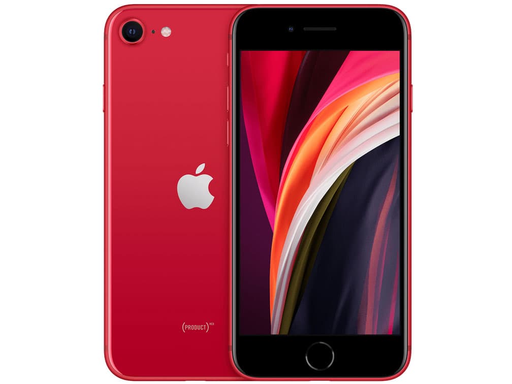 【中古】Bランク【やや傷や汚れあり】 SIMフリー iphoneSE(第2世代）64GB レッド 利用制限〇(白ロム) 送料無料