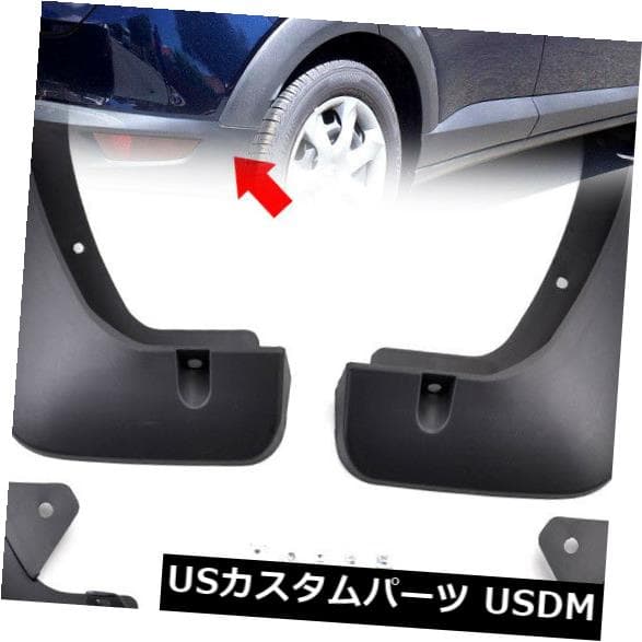 マッドガード 泥除け マツダCX - 3 CX 3 2016 - 2018スプラッシュガードフェンダーフロントリアフェンダー用セット泥フラップ Set Mud Flaps For Mazda CX-3 CX3 2016-2018 Splash Guard Fender Front Rear Fender